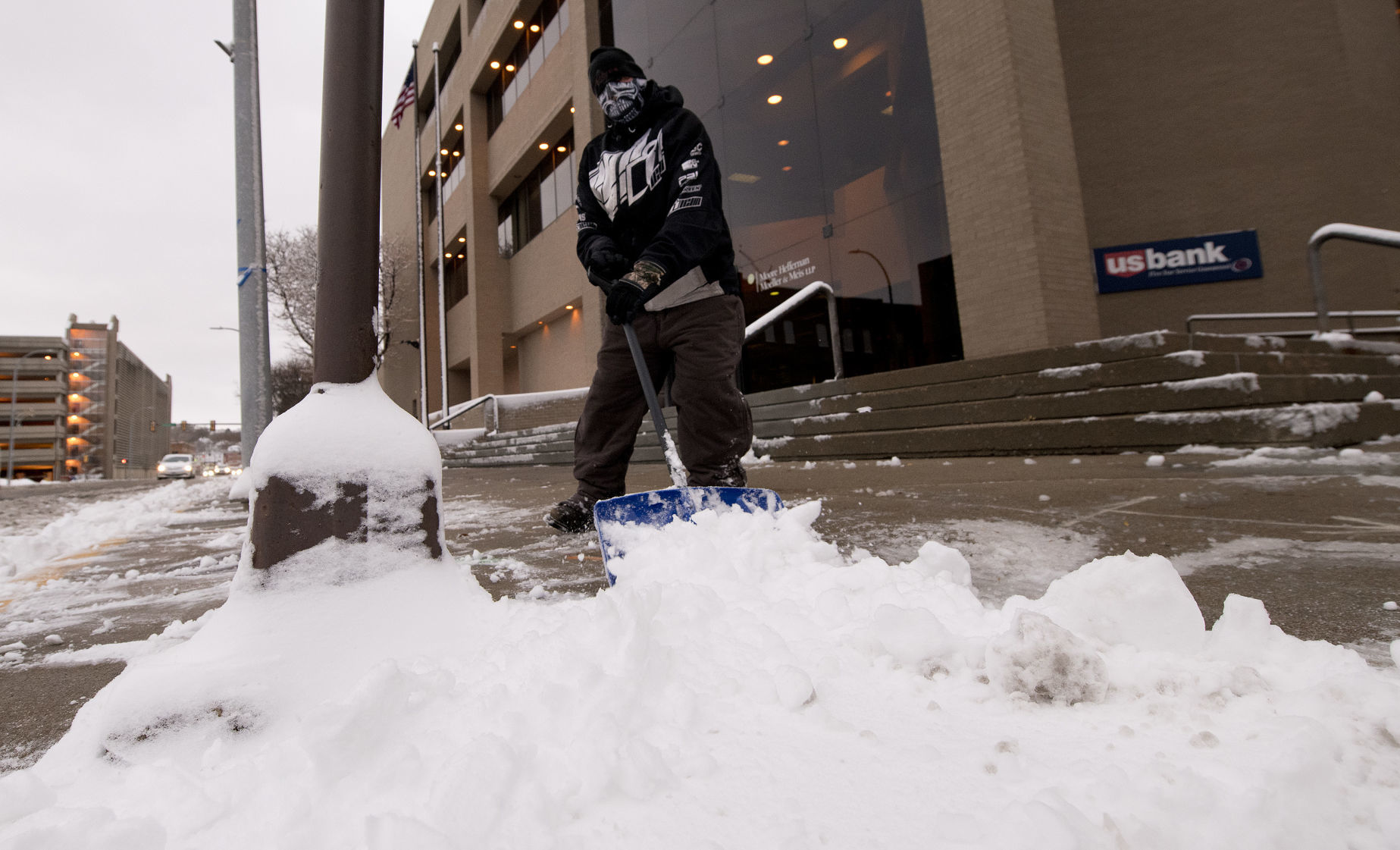 First winter storm